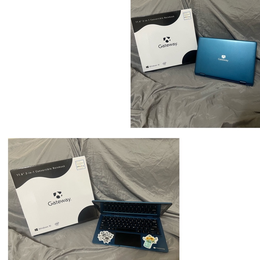 Blue gateway 2-in-1 laptop